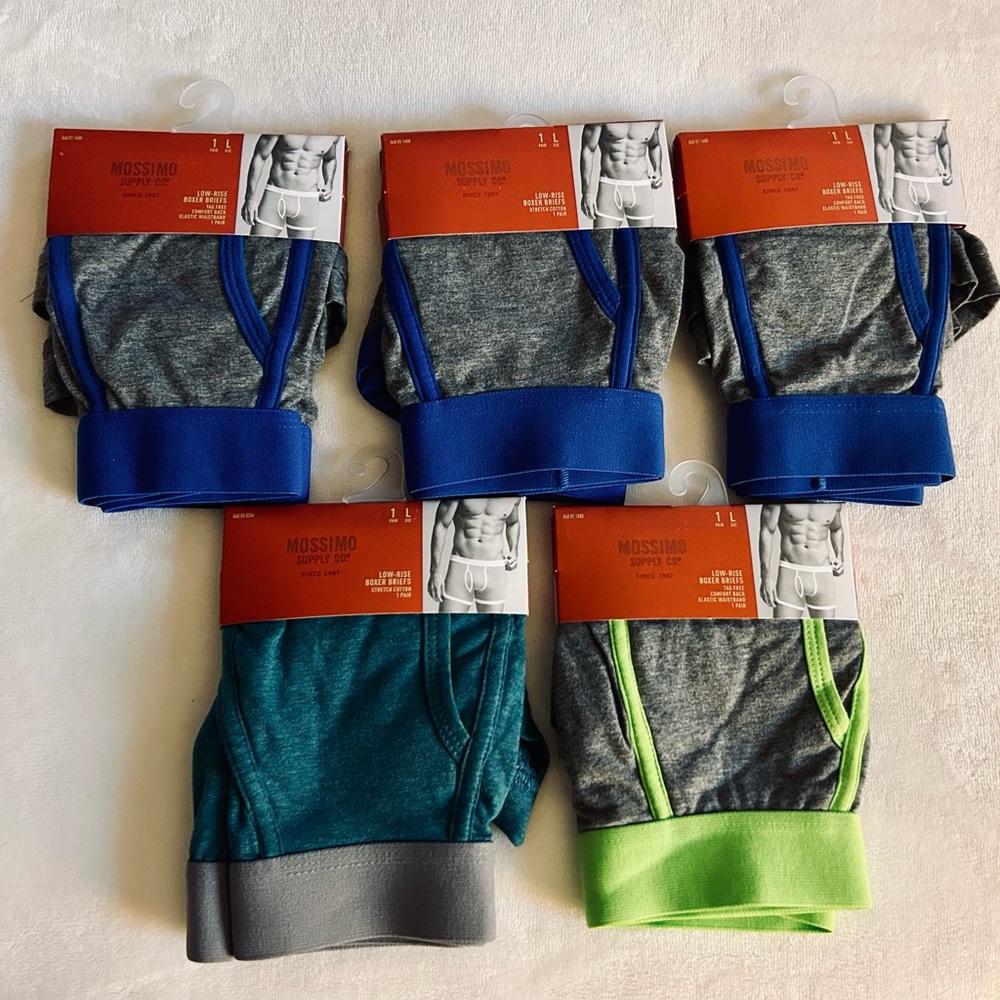 Mossimo Supply Co. Mens Low Rise Boxer Briefs